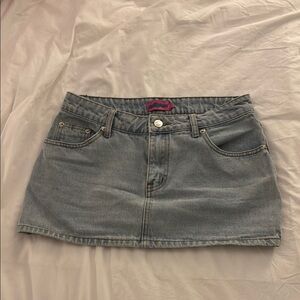 Edikted mini Jean skirt